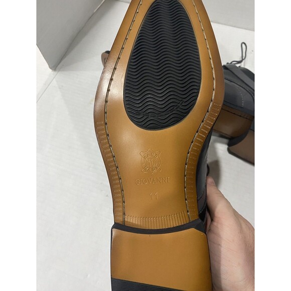 Giovanni Enzo Leather Upper/Linning Dress Shoes Mens Size 11